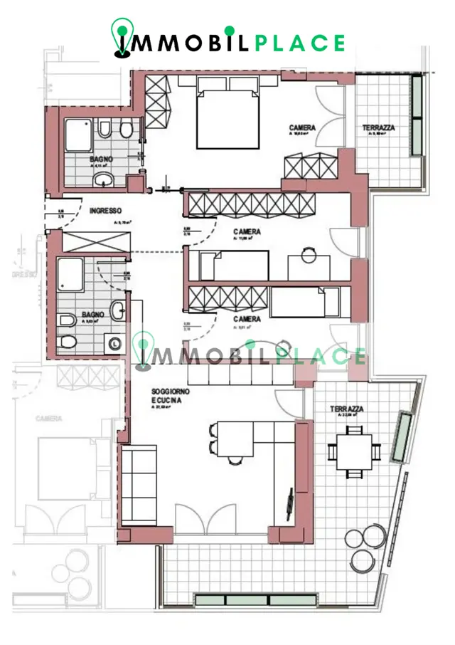 Quadrilocale in palazzina signorile nel centro di Rovereto
